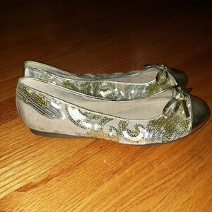 Easy Spirit Martha Stewart sequin ballet flats